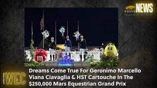 Dreams Come True For Geronimo Marcello Viana Ciavaglia & HST Cartouche In The $250,000 Mars Equestrian Grand Prix