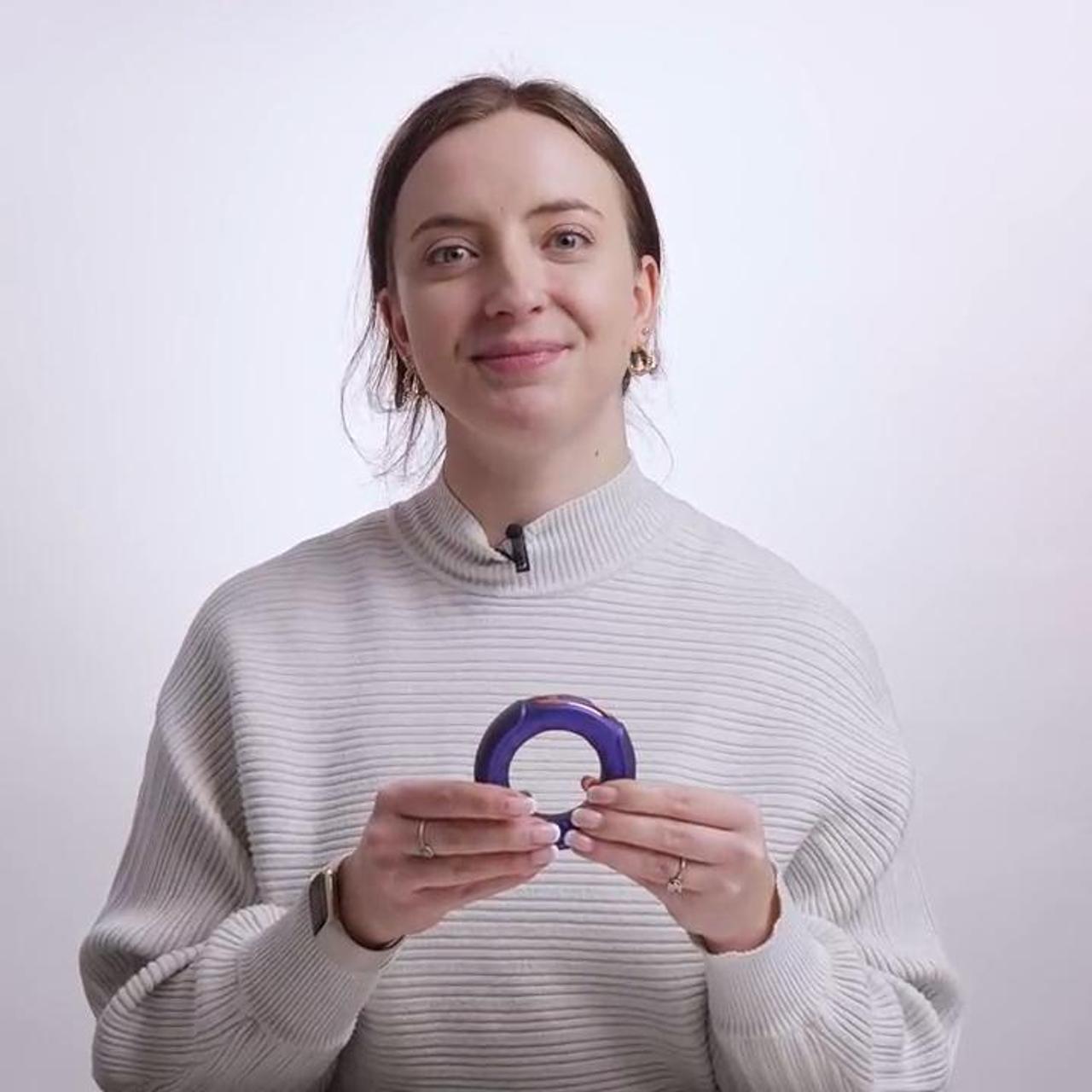 Hueman - Saturn Vibrating Cock/Ball Ring - Pabo