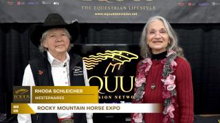 Rocky Mountain Horse Expo - Diana De Rosa Interview With Rhoda Schleicher of the Westernaires 