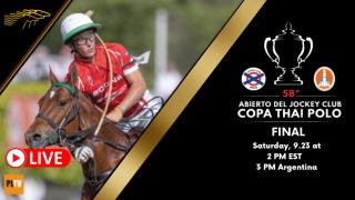 Pololine TV Presents Jockey Club Final from Buenos Aires Argentina 2pm-4pm EST