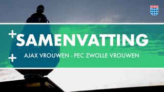 Samenvatting Bekerfinale Ajax Vrouwen - PEC Zwolle Vrouwen