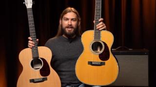 Expensive vs. Cheap Martin Acoustic Guitars 000-X1 vs. 000-42