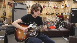 Asher Belsky playing a 1954 Gibson J-160E