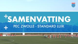 Samenvatting PEC Zwolle - Standard Luik