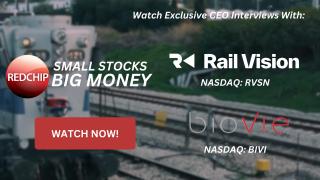 RedChip TV Highlights Rail Vision (NASDAQ_ RVSN) & BioVie Inc. (NASDAQ_ BIVI) This Week  