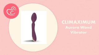 Aurora Wand Vibrator - Purple Gold