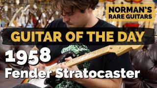 Guitar of the Day: 1958 Fender Stratocaster Sunburst