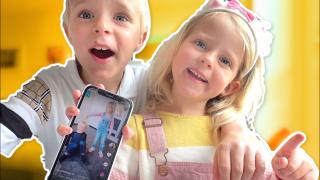 TiKTOK DANSJES NADOEN MET LUCiLLA & LUAN | Bellinga Vlog #1737