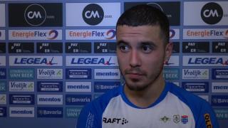 Mustafa Saymak: 'Heerlijk, de eerste uitoverwinning van dit seizoen.'