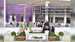 Todd Minikus Scores Victory in $100,000 Alltech National Grand Prix Aboard Amex Z