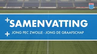 Samenvatting Jong PEC Zwolle - Jong De Graafschap