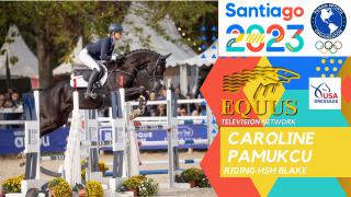 Caroline Pamukcu - Hsh Blake - Santiago 2023 Pan American Games U.S. Eventing Team Interview With Diana De Rosa