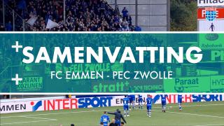 Samenvatting FC Emmen - PEC Zwolle
