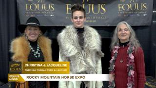 Rocky Mountain Horse Expo - Interview With Jacqueline & Christina of Andreas Tsagas Furs & Leather