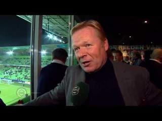 Onthulling Koeman Wall of Fame