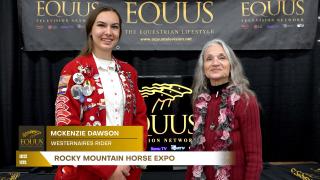 Rocky Mountain Horse Expo - Diana De Rosa Interview With Westernaires Rider McKenzie Dawson