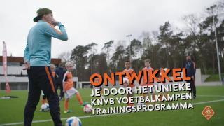 Train als Oranje bij de KNVB Voetbalkampen!