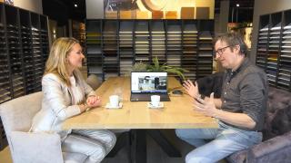 Ondernemerslounge (RTL7) | 3.6.04 | Laurien bij Marquardt Zoeterwoude