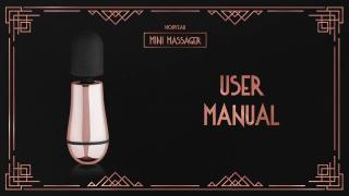User Manual - Rosy Gold Nouveau Mini Massager