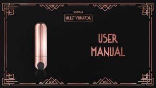 User Manual - Rosy Gold Bullet Vibrator