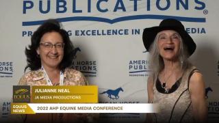Producer Julianne Neal of JA Media Productions - 2202 AHP Equine Conference Diana De Rosa Interview