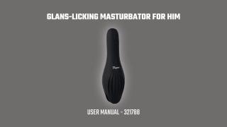 Teazers - Glans-Licking Masturbator for Him - User Manual - EN