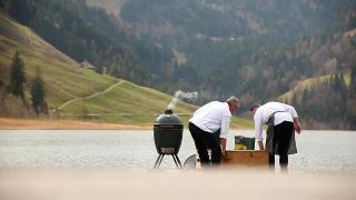 Mini-serie deel 4: René Brienen kookt met Big Green Egg in Zwitserse Alpen