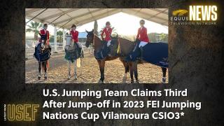 U.S. Jumping Team Claims Third After Jump-off in 2023 FEI Jumping Nations Cup Vilamoura CSIO3*