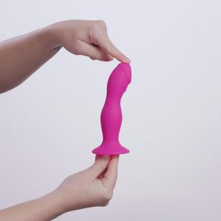 EasyToys Silicone Suction Cup Dildo - Hand Video