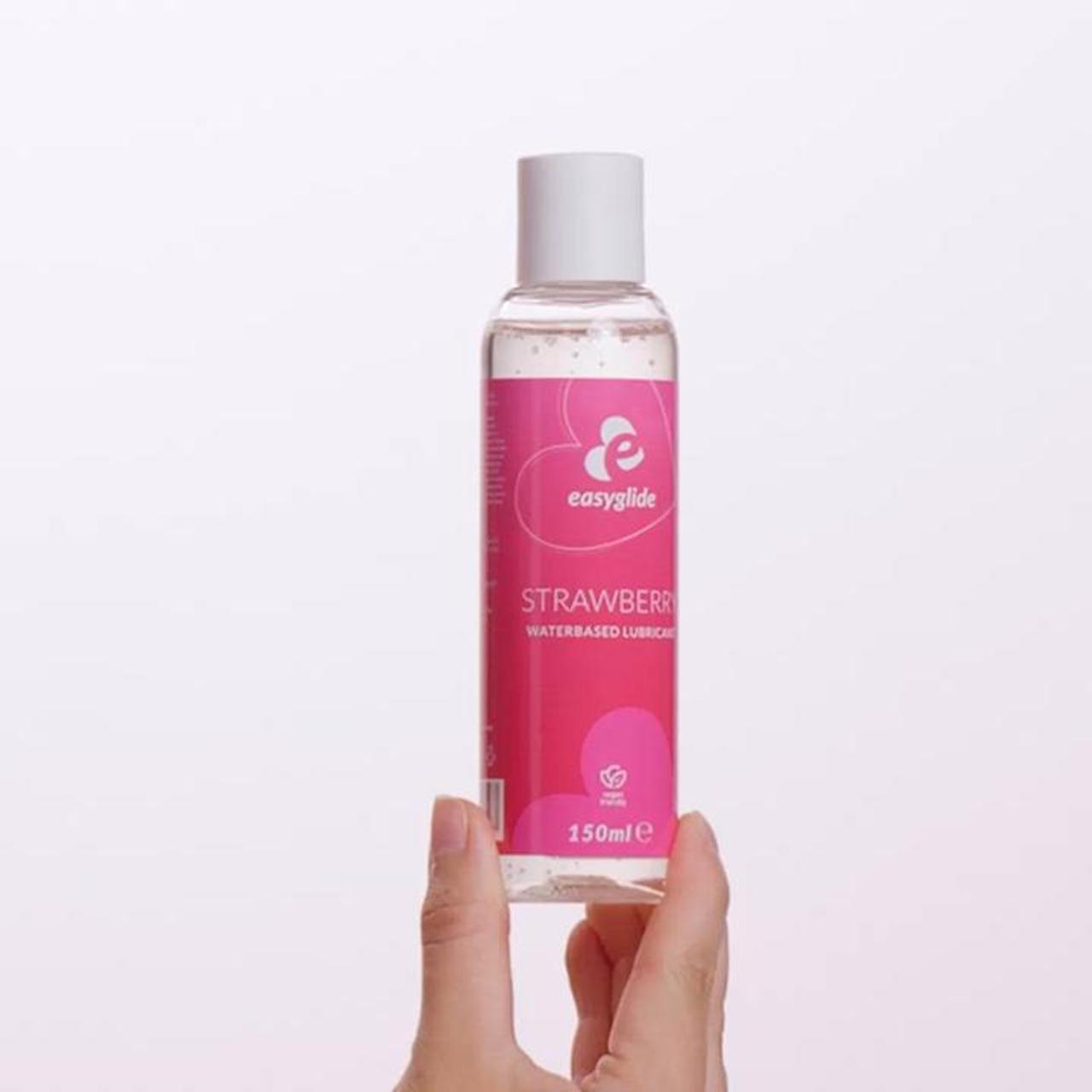 EasyGlide Strawberry Waterbased Lubricant - 150 ml - EasyToys