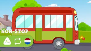 NON STOP De Wielen Van De Bus tekenfilms