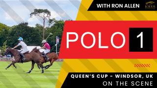 POLO 1 Ron Allen at the Queen's Cup 2024 in Windsor, England