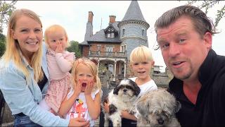 OVERNACHTEN iN EEN MEGA GROOT PRiVE KASTEEL | Bellinga Vlog #1848