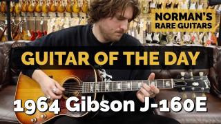 Guitar of the Day: 1964 Gibson J-160E | Norman's Rare Guitars