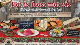 Het is feest met vis, helemaal als het van Dries is!