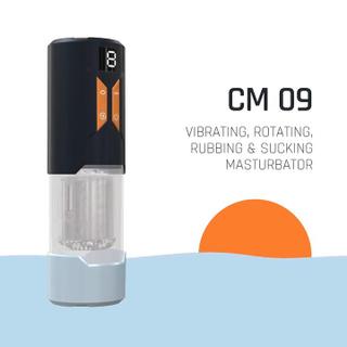 CRUIZR - CM09 - Vibrating, Rotating, Rubbing & Sucking Masturbator - Product Video