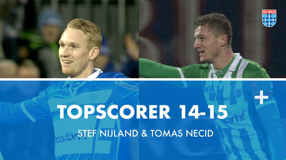 Topscorer 14-15 | Stef Nijland en Tomas Necid