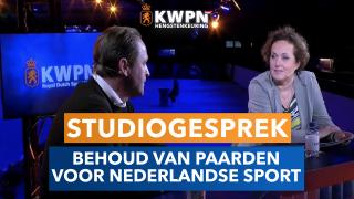 Studiogesprek - Behoud van paarden voor de Nederlandse sport