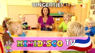 Vingertjes op het kinderdagverblijf