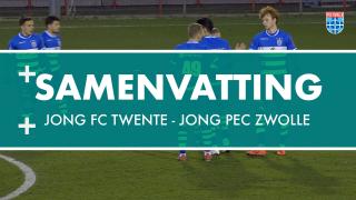Samenvatting Jong FC Twente - Jong PEC Zwolle