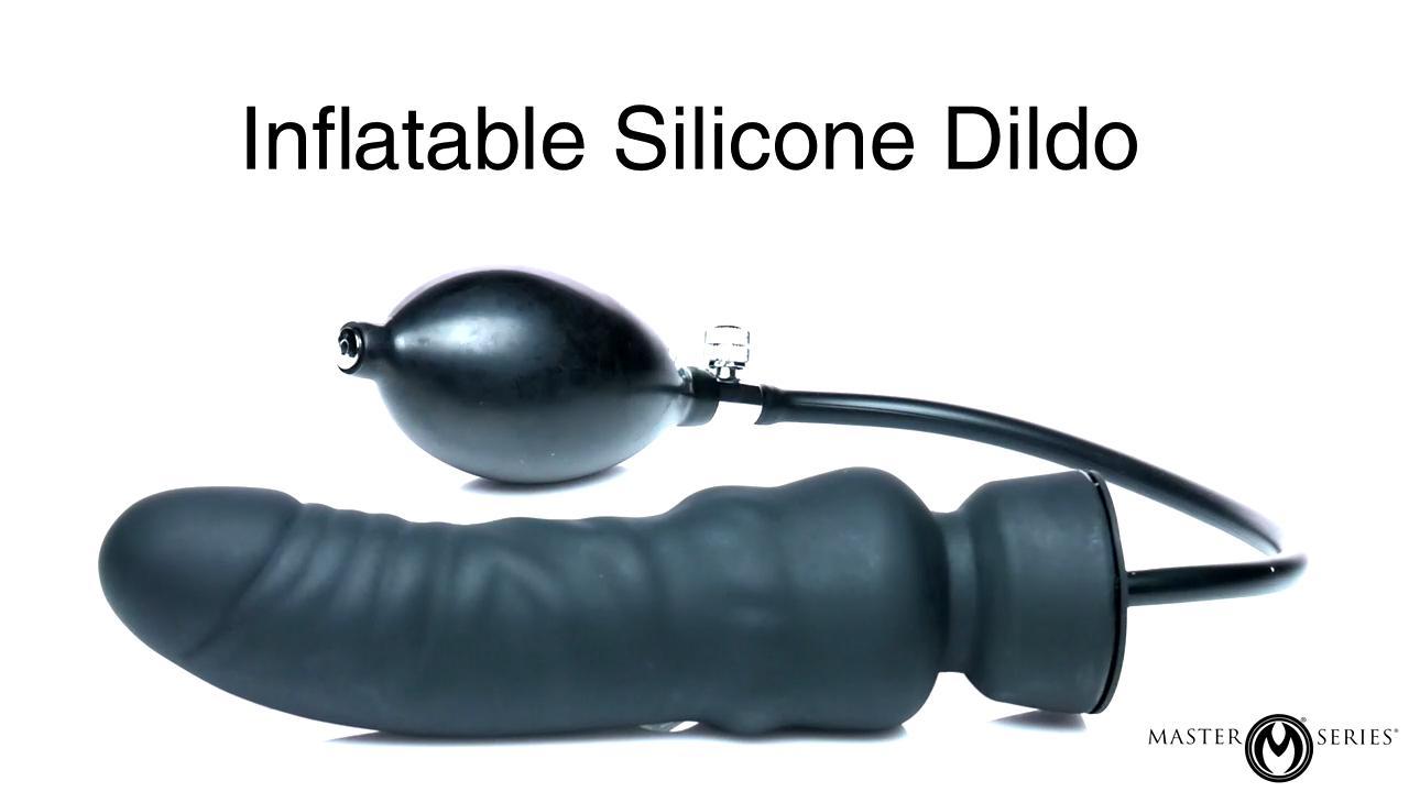 Aufblasbarer Dick-Spand-Silikondildo