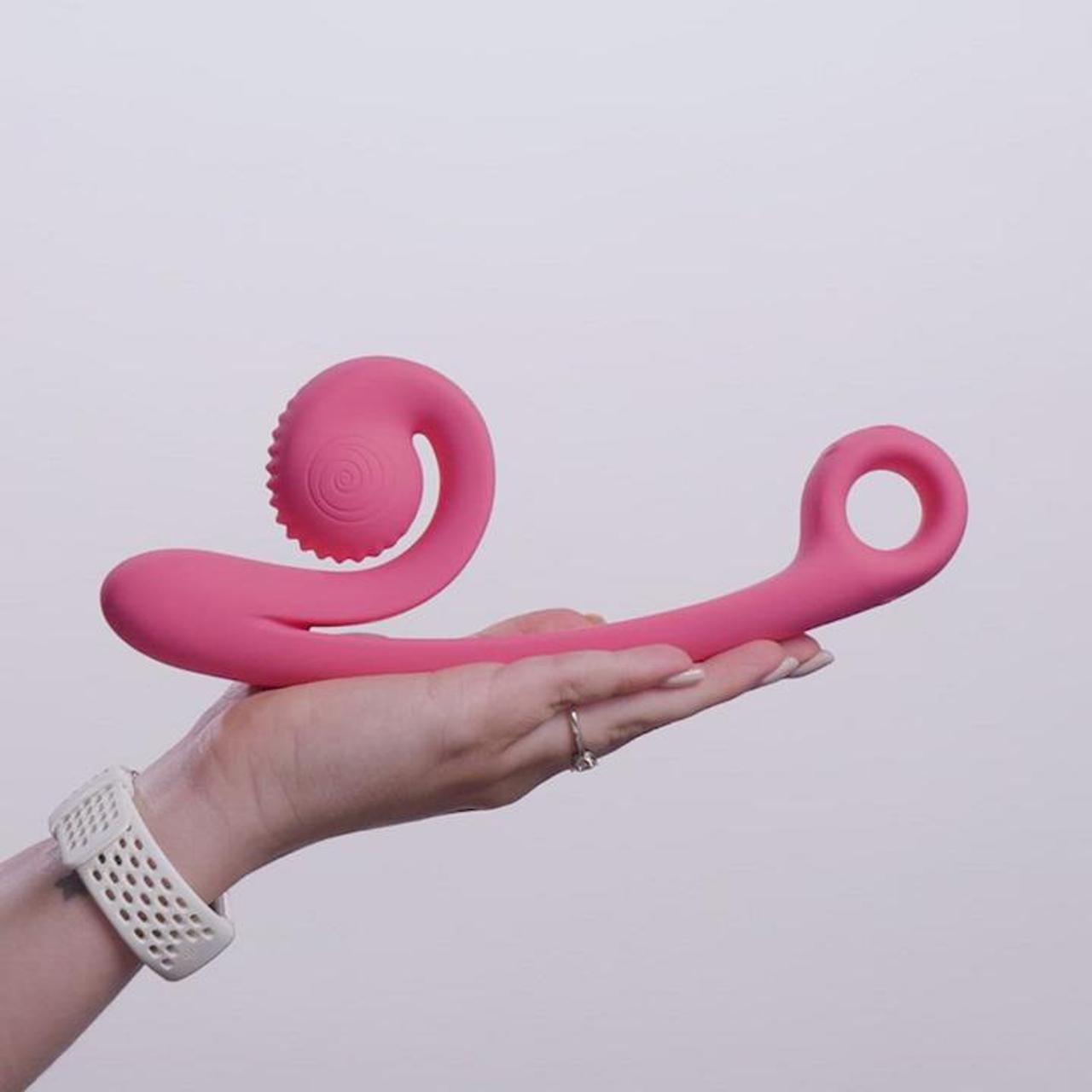 Snail Vibe Curve Duo Vibrator - Pink - EasyToys