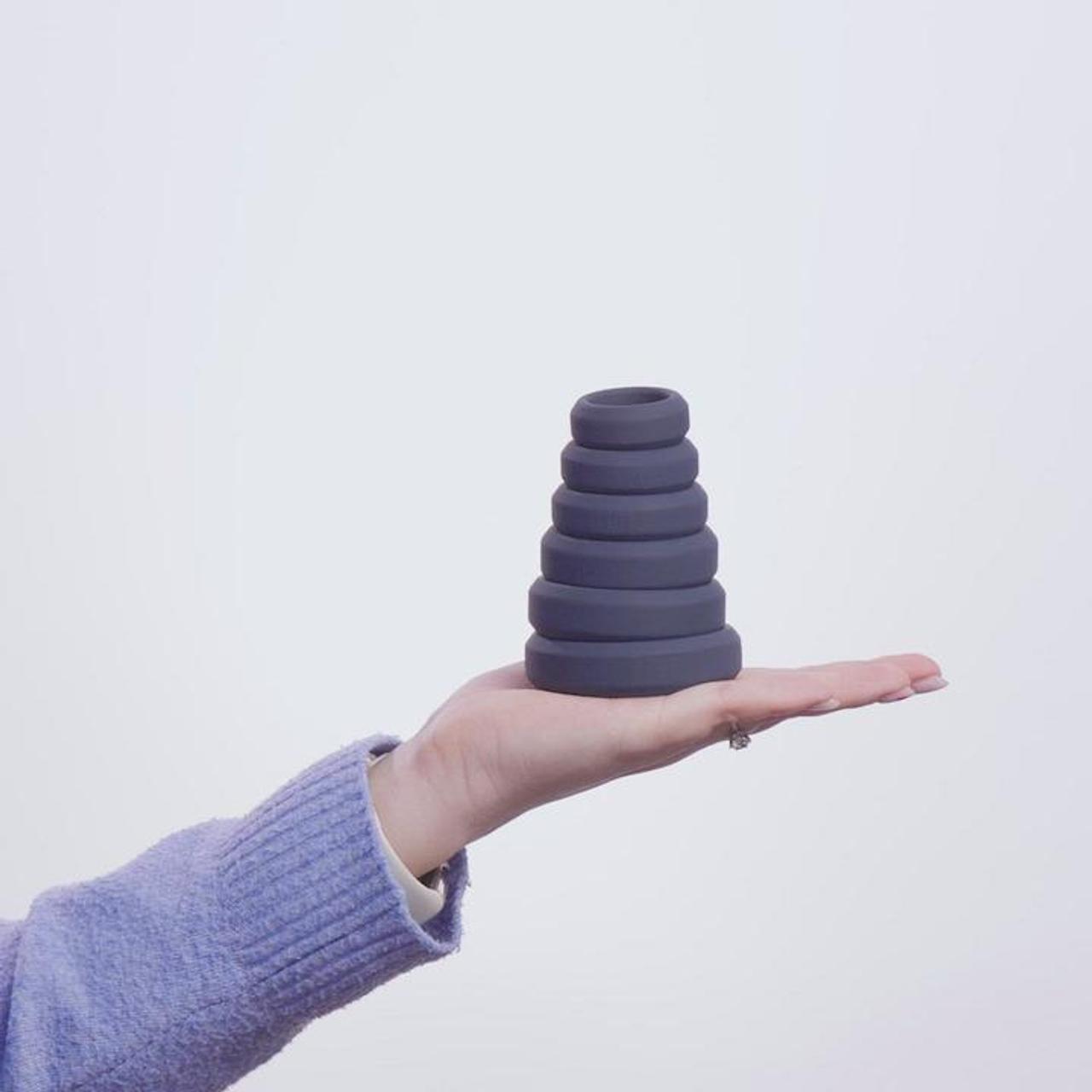 6-Pack Super Stretchy Silicone Cock Rings – Strong, Flexible Men's Sex Toys