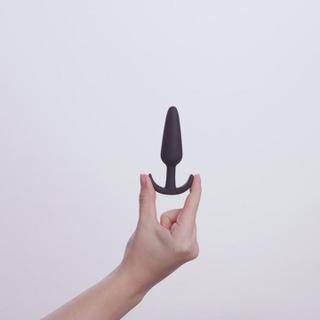 EasyToys Butt Plug (Black) - Hand Video