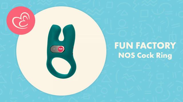 Fun Factory - NŌS Vibrerende Penisring - Diepzee Blauw
