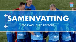 Samenvatting PEC Zwolle - FC Utrecht