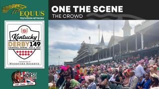 The Excitement of the Crowd Race Day - 2023 Kentucky Derby