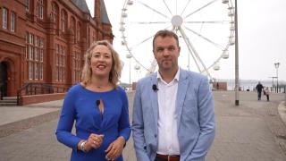 Ondernemerslounge (RTLZ) | 13.7.05 | Job en Melanie Gutteling in het VK