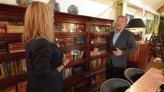 Ondernemerslounge (RTL7/Z) | 7.4.04 | Laurien bij Jan Frantzen: kasten