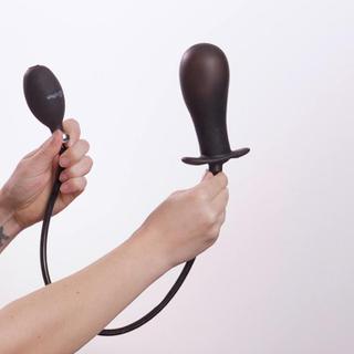 EasyToys The Cylinder Inflatable Anal Plug - Hand Video